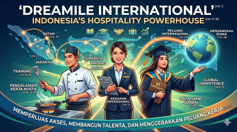 Dreamile International Memperluas Akses, Membangun Talenta, dan Menggerakkan Peluang Kerja dari BerbagaiKota di Indonesia